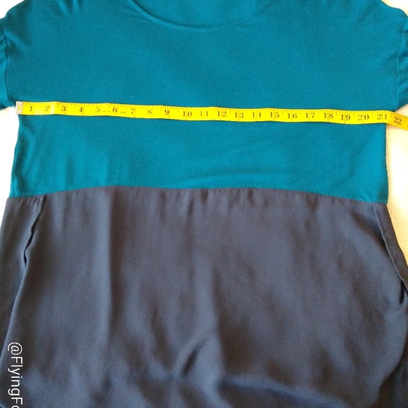 Anthropologie Meadow Rue Mela Colorblock Tunic Top - Picture 10 of 11